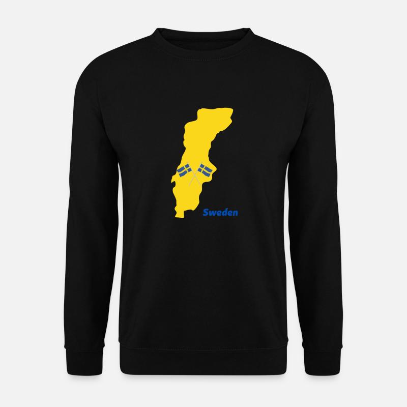 Schweden Sweden - Unisex Pullover - Schwarz