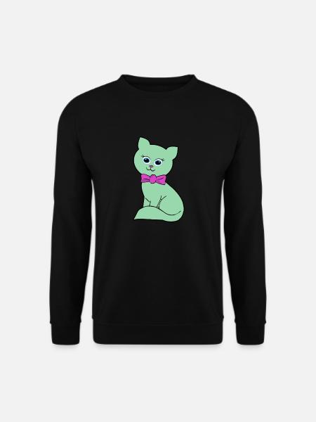 Kitty - Unisex Sweatshirt - black