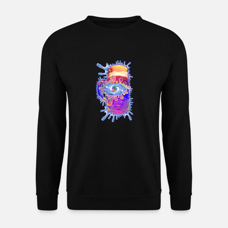 Bieröffnung - Unisex Pullover - Schwarz