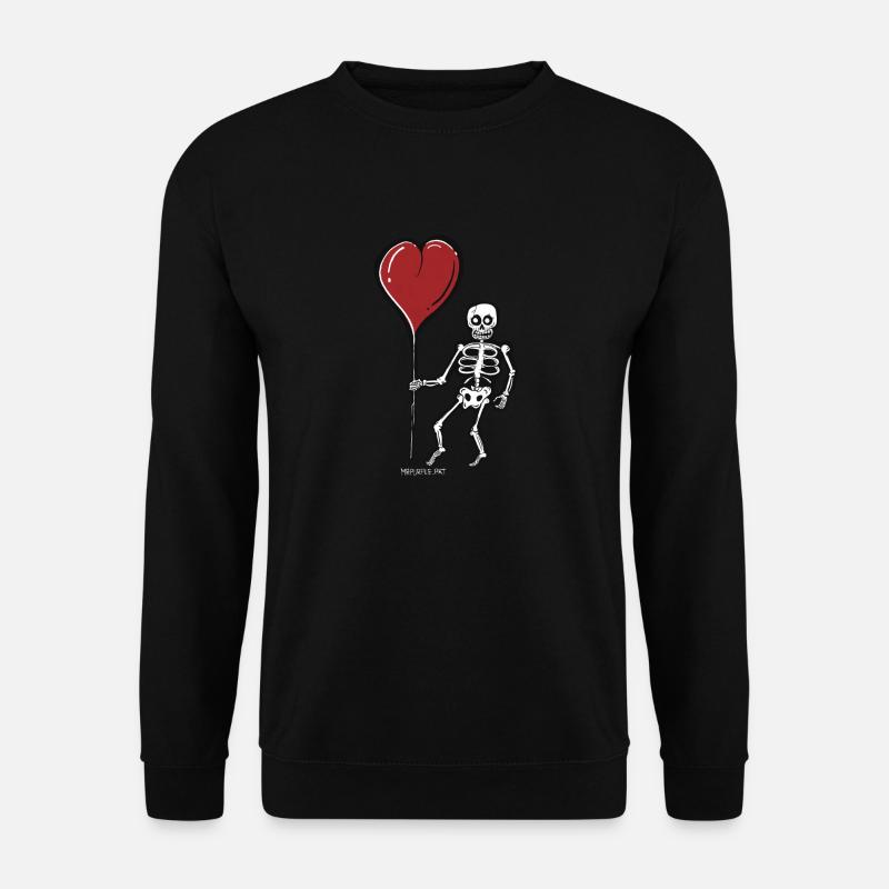 Heart - Unisex Pullover - Schwarz