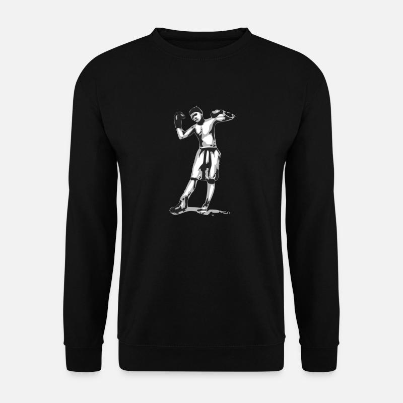 Ali der Boxer - Unisex Pullover - Schwarz