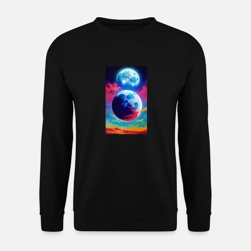 Solar System | Planets | Space | Star - Unisex Sweatshirt - black