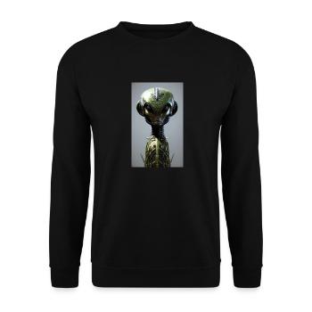 Extraterrestre | OVNI | Vaisseau spatial | PAU | étranger - Sweat-shirt Unisexe - noir - Devant - Alina (178cm) & Michal (187cm)