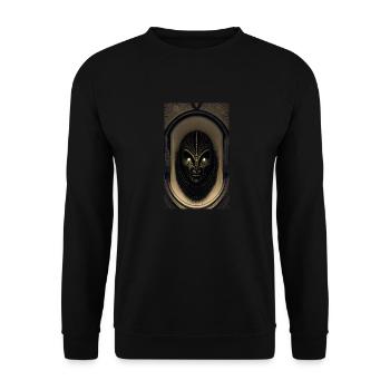 Extraterrestre | OVNI | Vaisseau spatial | PAU | étranger - Sweat-shirt Unisexe - noir - Devant - Alina (178cm) & Michal (187cm)