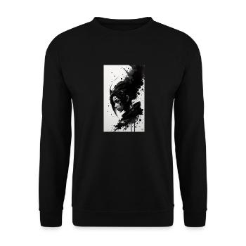 Extraterrestre | OVNI | Vaisseau spatial | PAU | étranger - Sweat-shirt Unisexe - noir - Devant - Alina (178cm) & Michal (187cm)