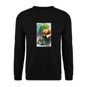 Extraterrestre | OVNI | Vaisseau spatial | PAU | étranger - Sweat-shirt Unisexe - noir - Devant - Alina (178cm) & Michal (187cm)