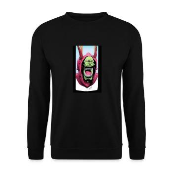 Extraterrestre | OVNI | Vaisseau spatial | PAU | étranger - Sweat-shirt Unisexe - noir - Devant - Alina (178cm) & Michal (187cm)