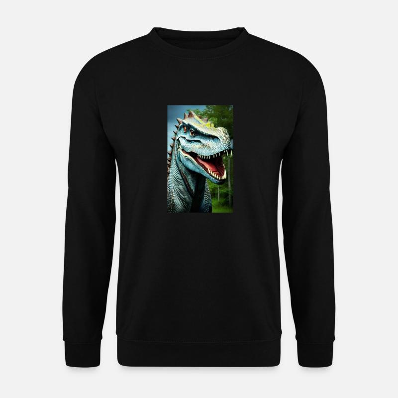 Dinosaurier | T-Rex | Tyrannosaurus - Unisex Pullover - Schwarz