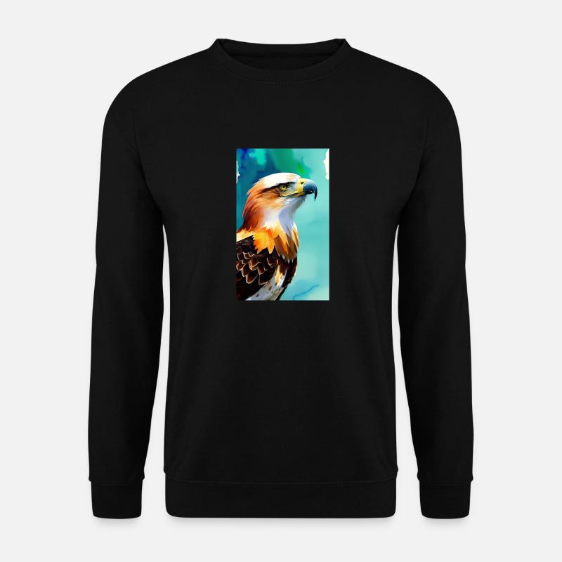 Eagle | Birds | Freedom | Animals - Unisex Sweatshirt - black