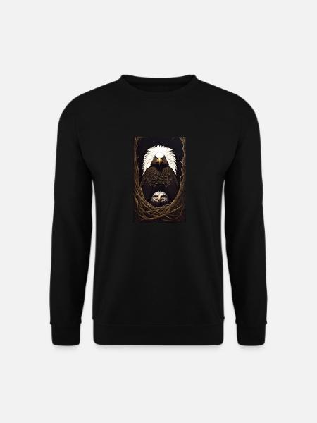 Eagle | Birds | Freedom | Animals - Unisex Sweatshirt - black