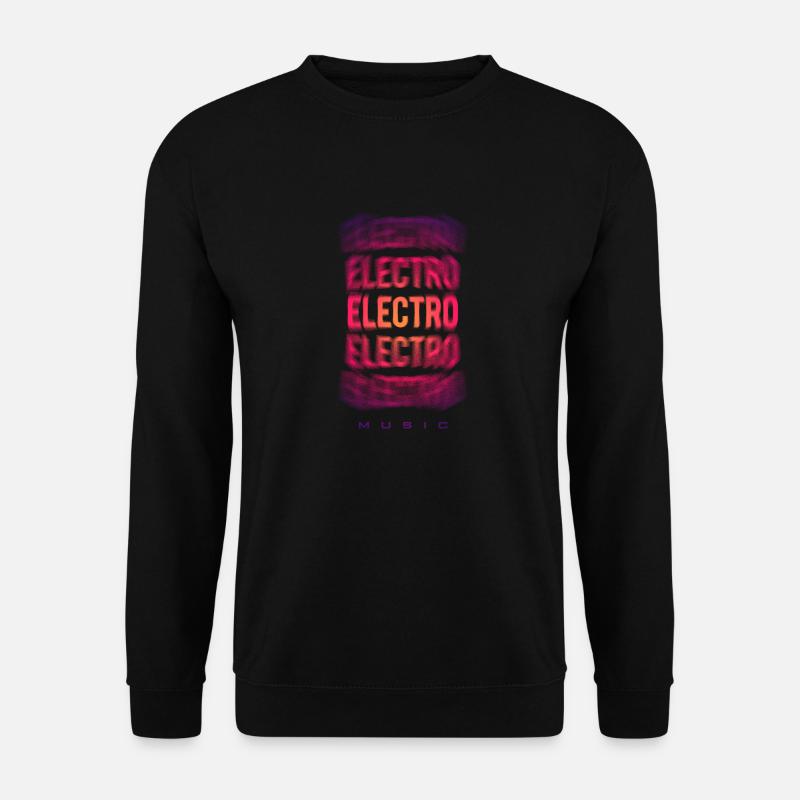 Electro Techno Rave - Sweat-shirt Unisexe - noir