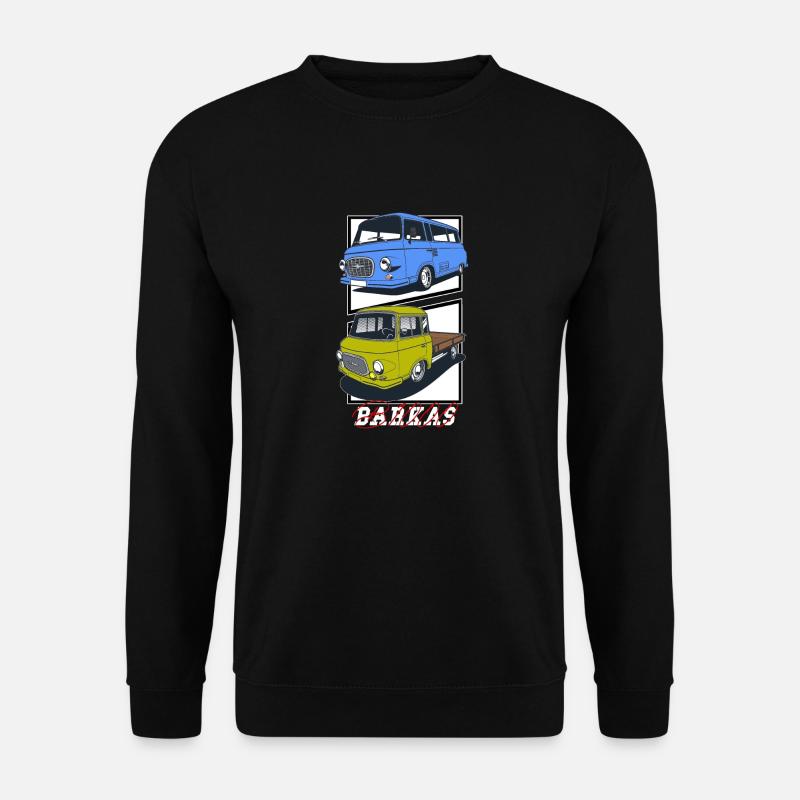 barkas B1000 Bus Pritsche - Unisex Pullover - Schwarz