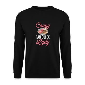 Concha Hispanique Mexicain Pan Dulce - Sweat-shirt Unisexe - noir - Devant - Alina (178cm) & Michal (187cm)