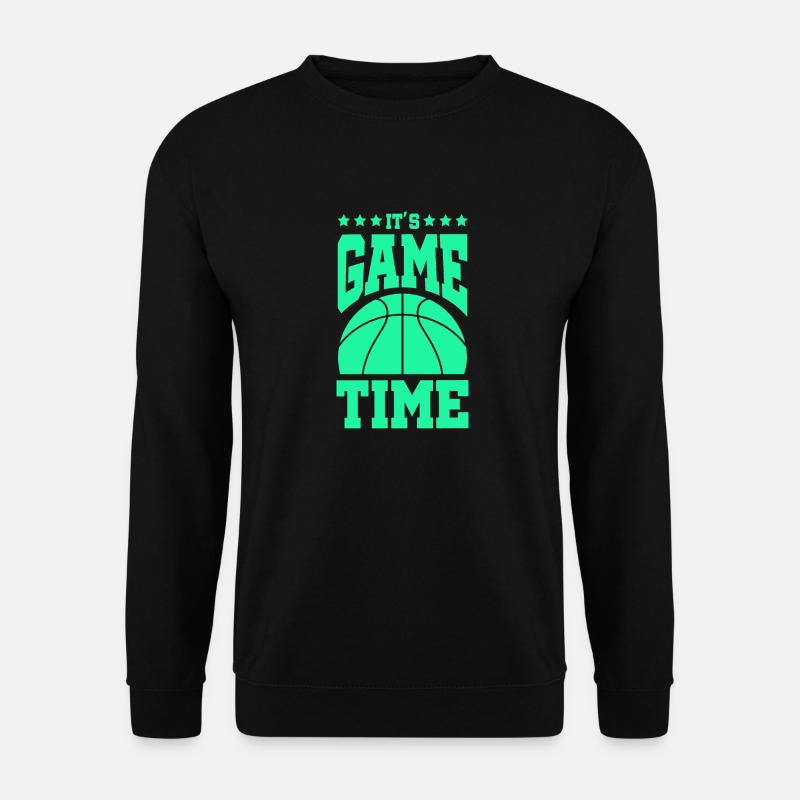 Its Gametime Basketball - Unisex Pullover - Schwarz