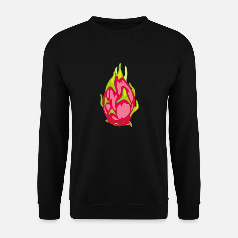 Pitaya dragon fruit - Unisex Sweatshirt - black