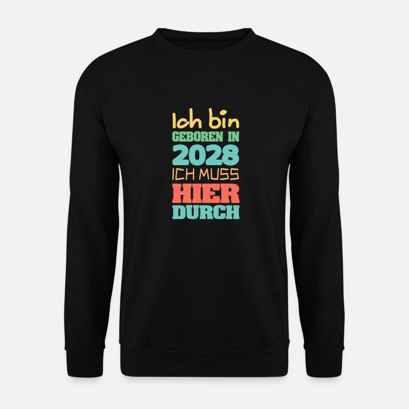 Bin 2028 - Unisex Pullover - Schwarz