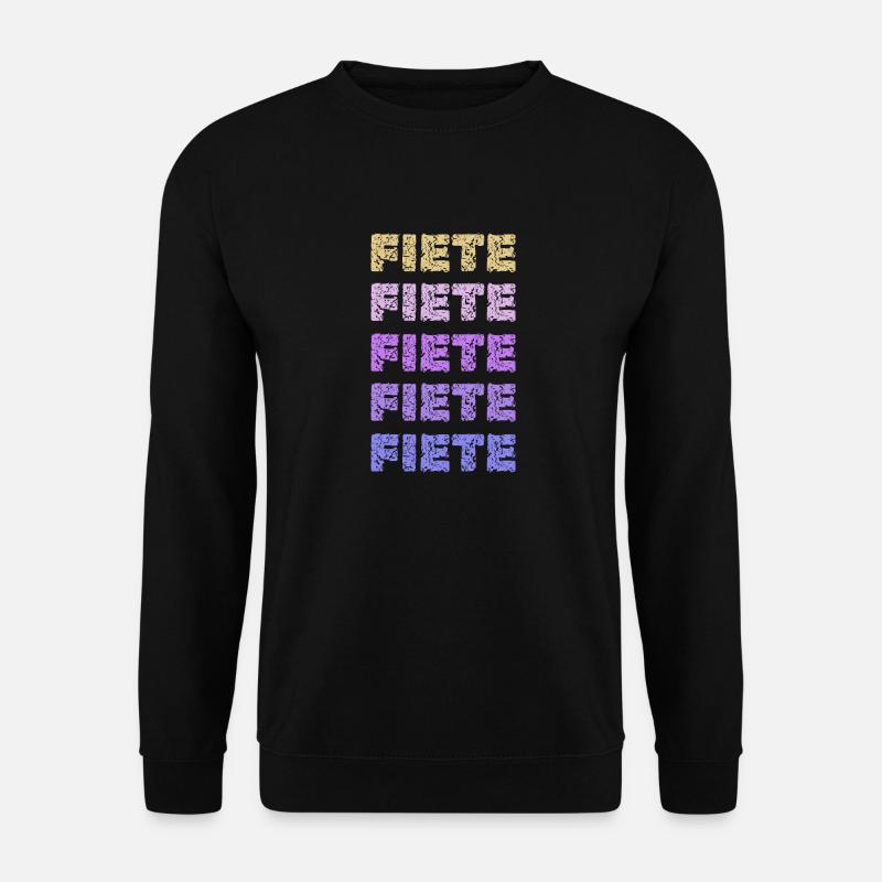 Fiete Fiete - Unisex Pullover - Schwarz