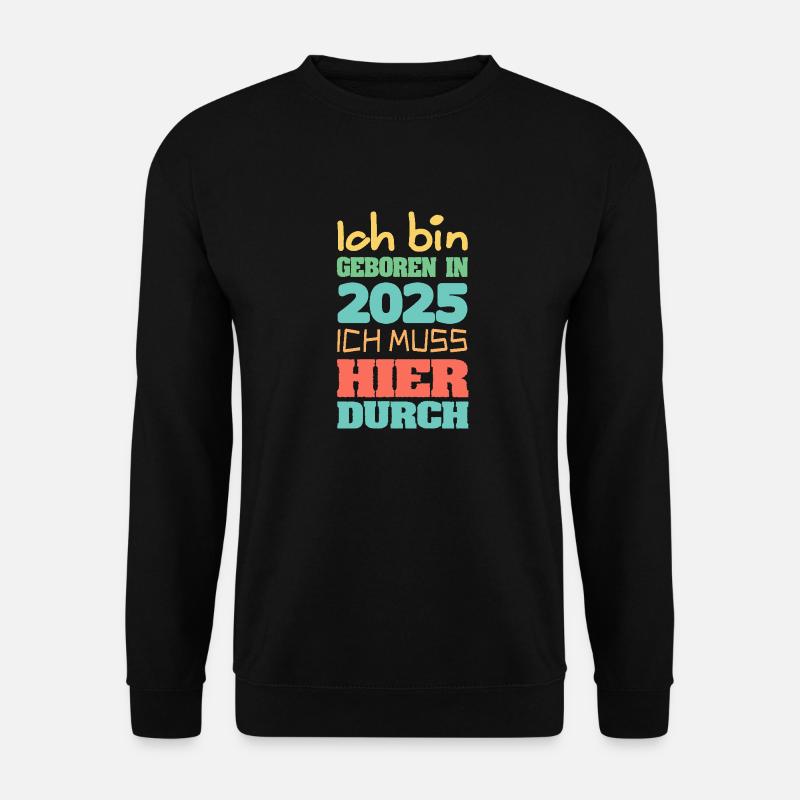 2025 - Unisex Pullover - Schwarz