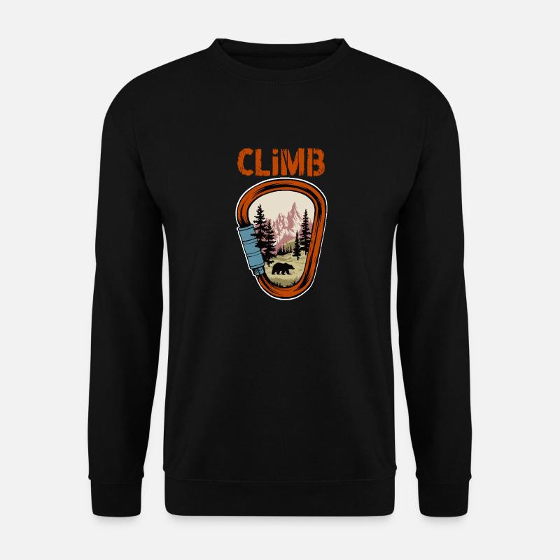 CLIMBER - Unisex Sweatshirt - black