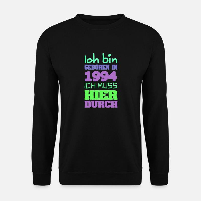 1994 - Unisex Pullover - Schwarz