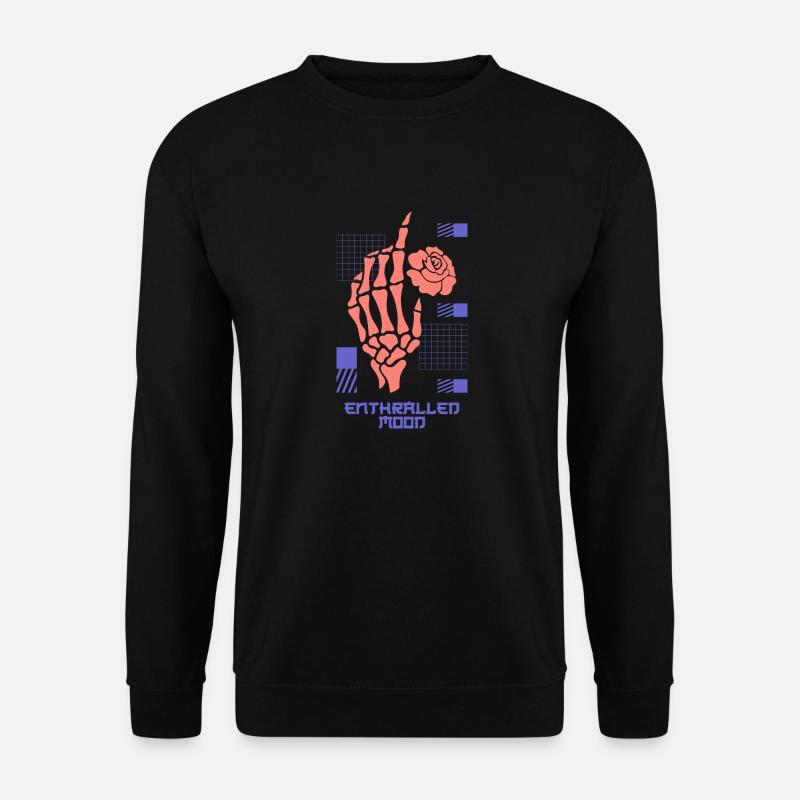 Enthralled Moon - Unisex Sweatshirt - black