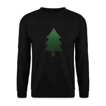 Kiefer - Unisex Pullover - Schwarz - Vorne - Alina (178cm) & Michal (187cm)