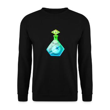 Eye Potion - Unisex Sweatshirt - black - Front - Alina (178cm) & Michal (187cm)