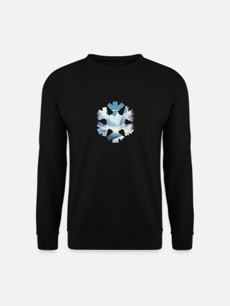 Winter Wonderland Nature View - Unisex Sweatshirt - black