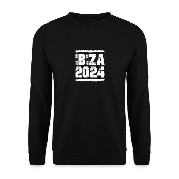Ibiza 2024 Team - Unisex Pullover - Schwarz - Vorne - Alina (178cm) & Michal (187cm)