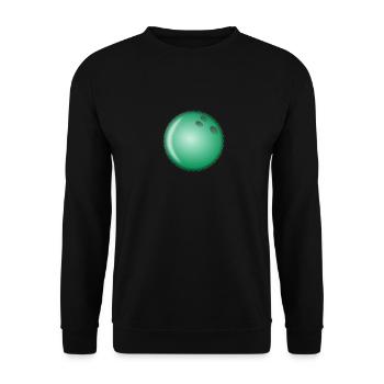 Bowling - Unisex Pullover - Schwarz - Vorne - Alina (178cm) & Michal (187cm)