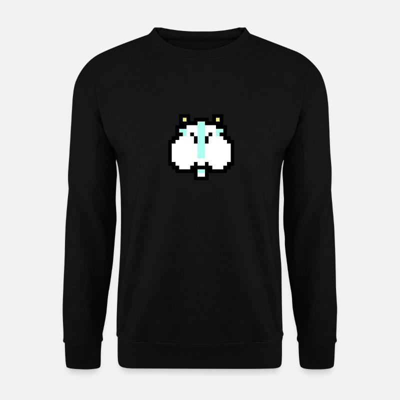 Cloud cat - Unisex Pullover - Schwarz