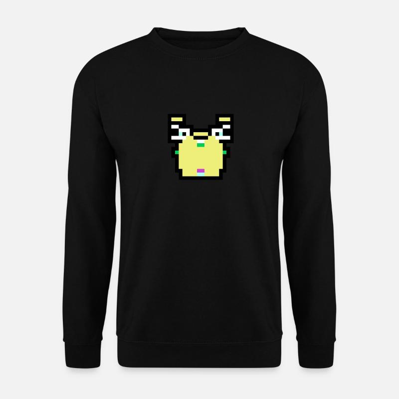 Pixel Krabbe - Unisex Pullover - Schwarz
