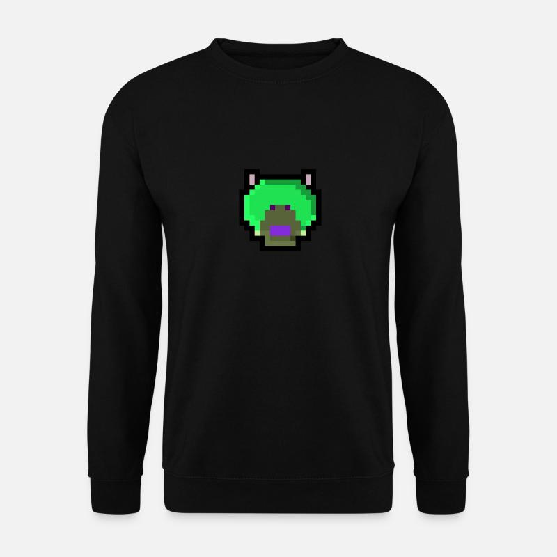 Pixel Bär - Unisex Pullover - Schwarz