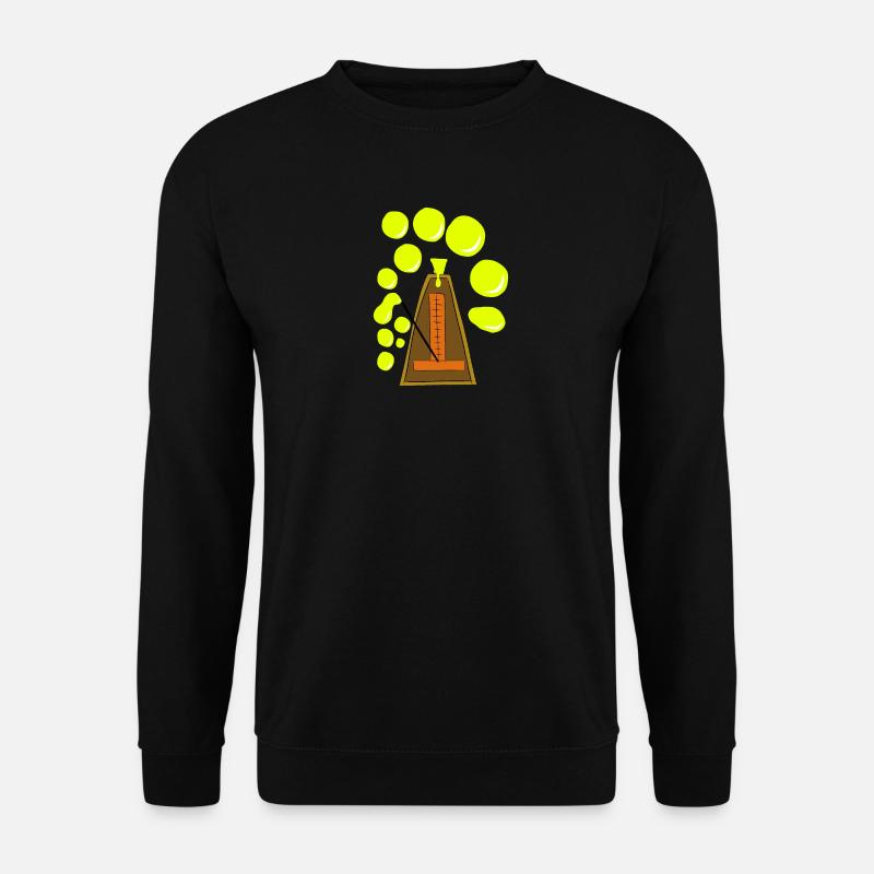 Modifiziertes Metronom - Unisex Pullover - Schwarz