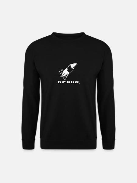 Space - Unisex Sweatshirt - black