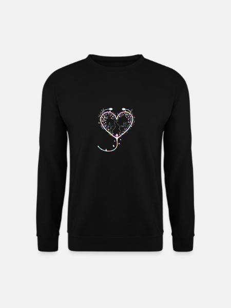 Easter Bunny Nurse - Unisex Sweatshirt - black