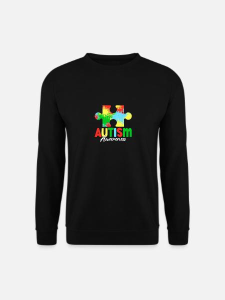 Autism Awareness - Unisex Sweatshirt - black
