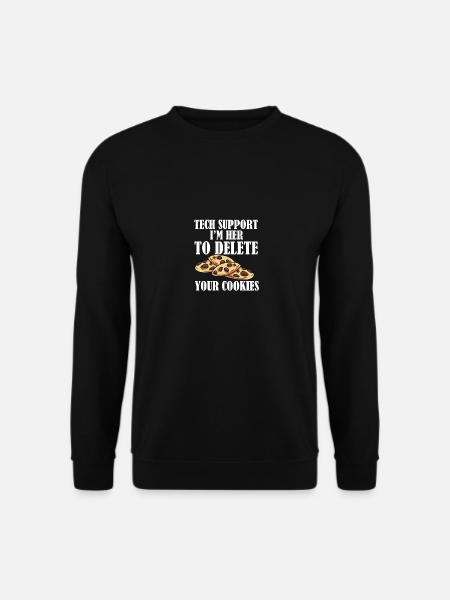 Tech Support Informatiker Programmierer Computer - Unisex Pullover - Schwarz