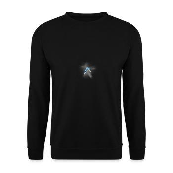 Kletterschuhe und Chalk Explosion - Unisex Pullover - Schwarz - Vorne - Alina (178cm) & Michal (187cm)
