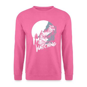 Watching Owls - Unisex Sweatshirt - pink - Front