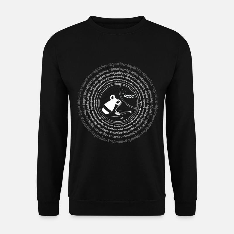 Wassermann sternzeichen - Unisex Pullover - Schwarz