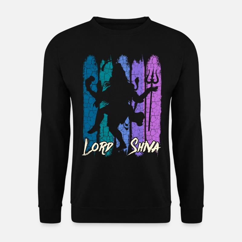 Lord Shiva Hinduismus Gottheit - Unisex Pullover - Schwarz