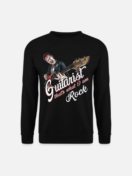 Rockabilly guitarist - Unisex Sweatshirt - black