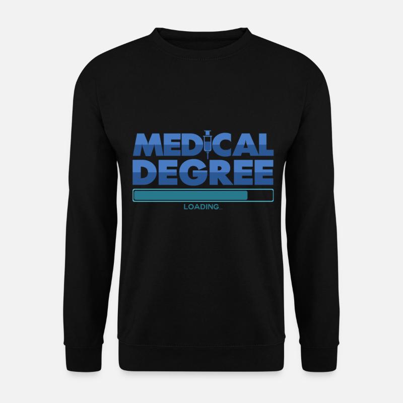 Étude de médecine - Sweat-shirt Unisexe - noir