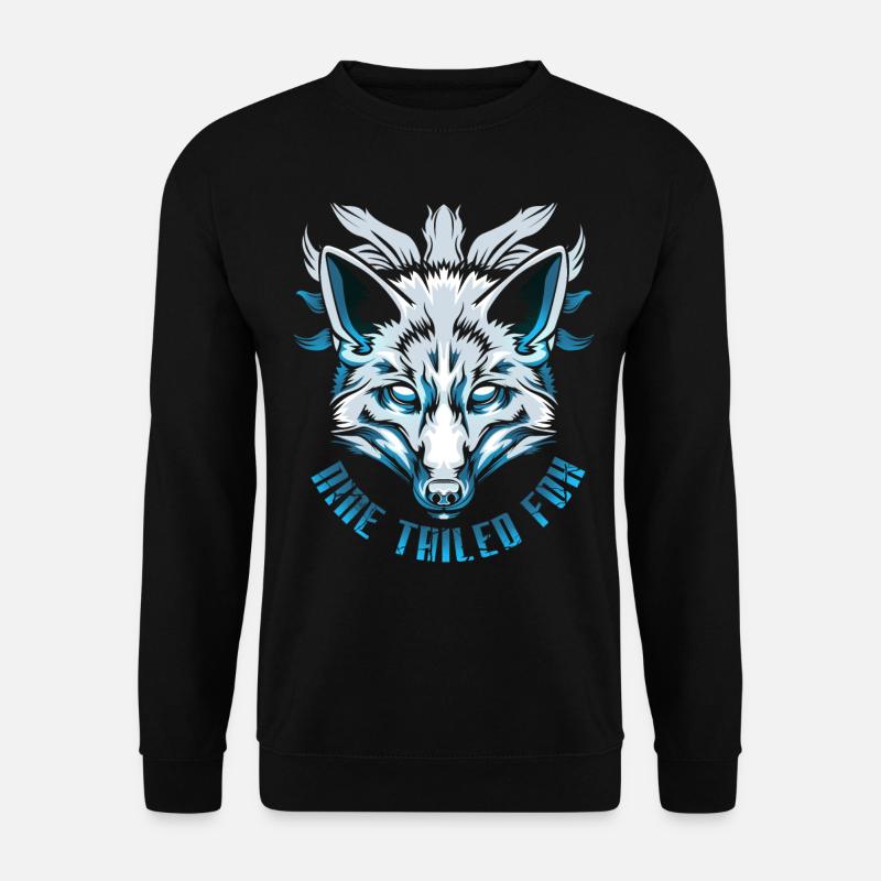 Silver Fox Fox Foxes Japan Gift - Unisex Sweatshirt - black
