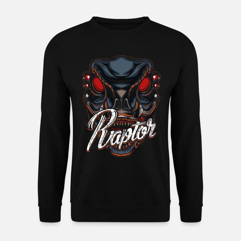 Robot Dino - Unisex Sweatshirt - black