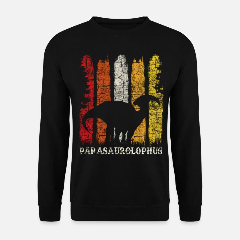 Parasaurolophus dinosaur - Unisex Sweatshirt - black