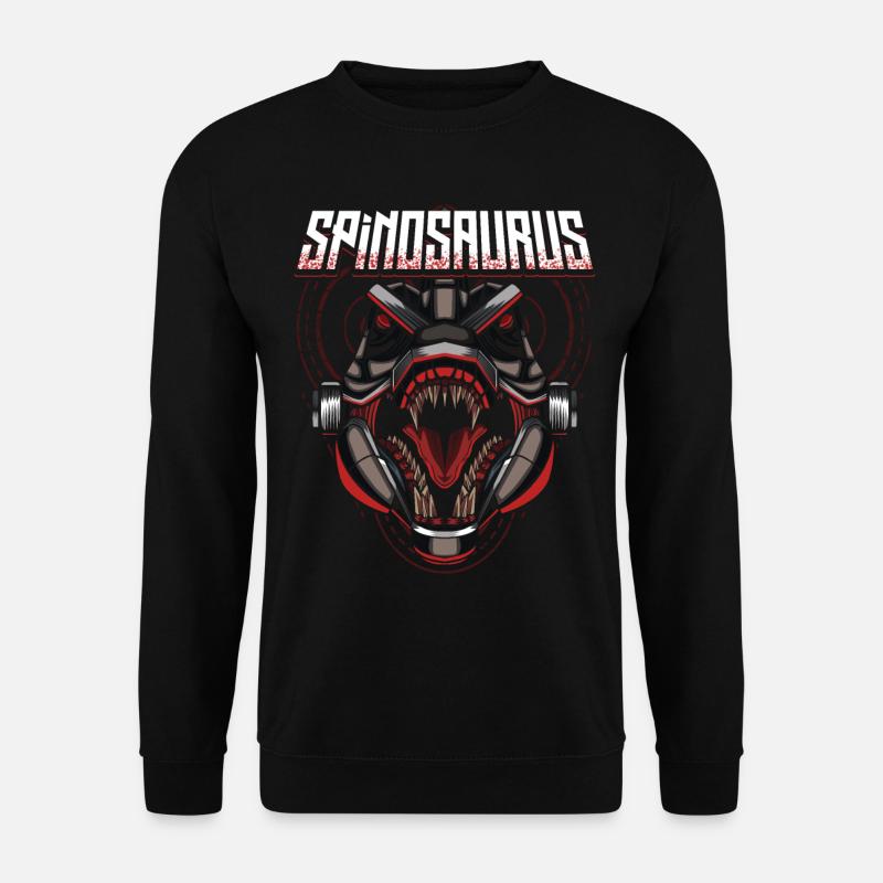 Cyborg Spinosaurus Scifi - Sweat-shirt Unisexe - noir