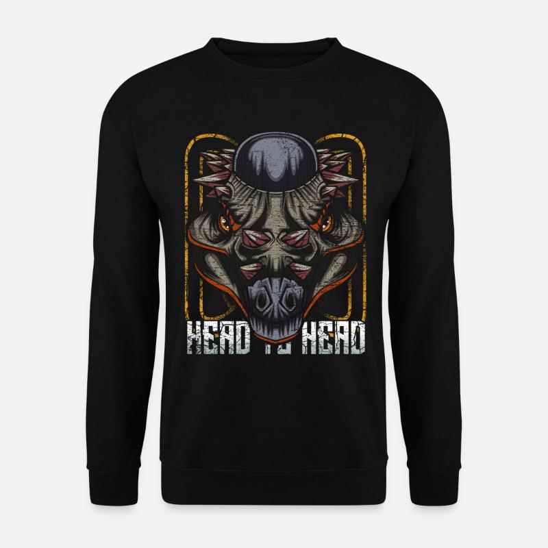 Pachycephalosaurus - Unisex Pullover - Schwarz