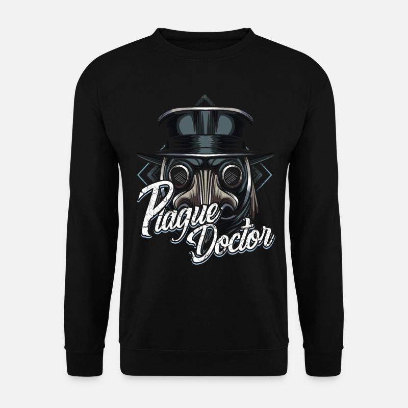 plague doctor - Unisex Sweatshirt - black